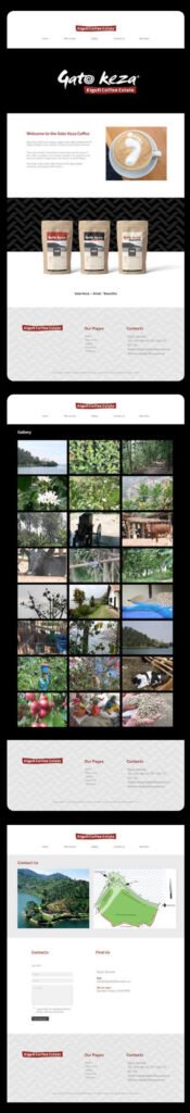 kigufi coffee estate website inside page